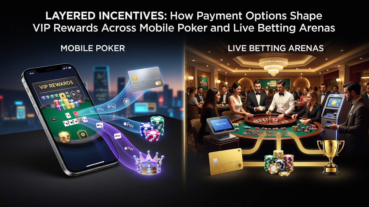 Zahlungsoptionen und VIP-Belohnungen in mobilen Poker- und Wettplattformen
