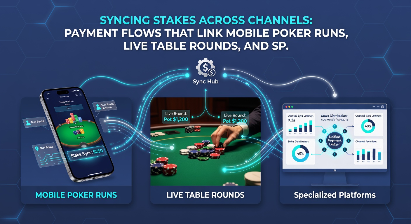 Integration von mobilen Pokerläufen, Live-Tischen und Sportwetten in einem einheitlichen Belohnungssystem