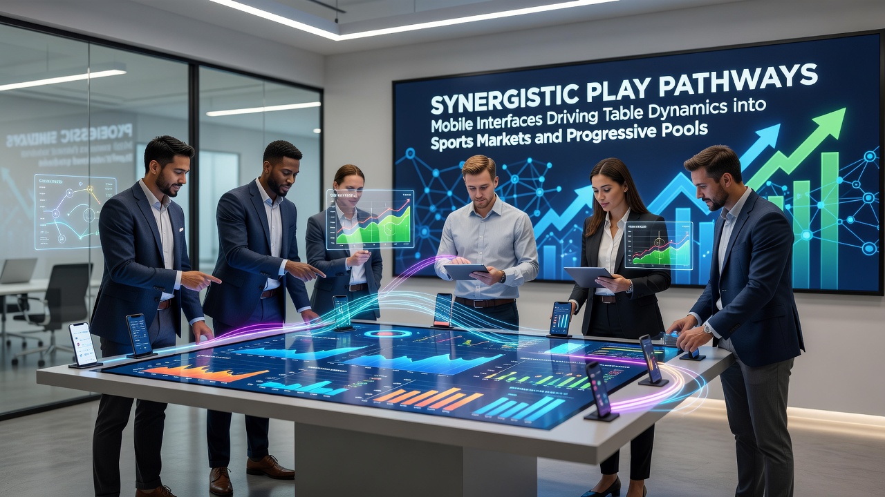 Mobile Interfaces verbinden Tischspiele und Sportmärkte in progressiven Pools