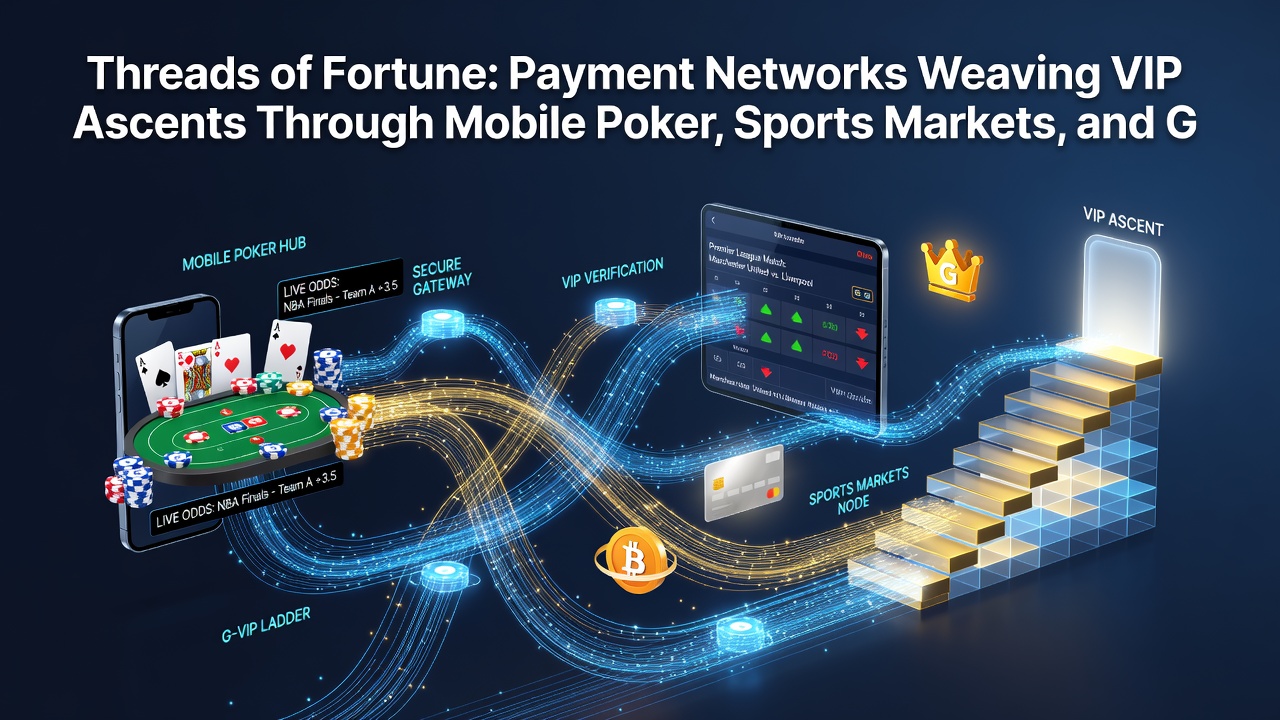 Digitale Zahlungsströme fördern VIP-Programme und Jackpot-Wachstum in Sport- und Poker-Märkten